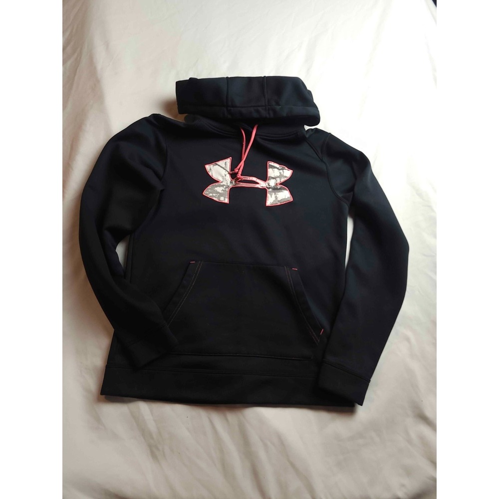 Under Armour Hoodie Womens S Athleisure Sporty Streetwear Gym Gorpcore Big Logo